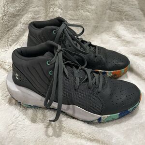 Under Armour Jet 21 PS Pitch Grey‎ Youth Basketball Shoes Size 6Y